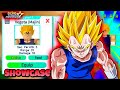 [NEW CODE] AMAZING NEW MAJIN VEGETA SHOWCASE IN ALL STAR TOWER DEFENSE (Roblox)