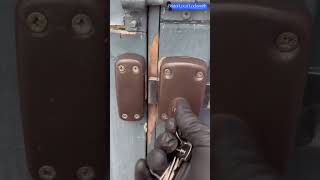 🛠️ Garden Gate Lock Security Upgrade | Cylinder Replacement