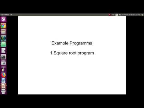 020 Python program for square root in English