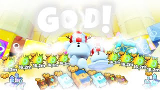 Pro to GOD!😱Getting a STRONG HUGE TEAM! LOTS of DIAMONDS! Ranking UP! [ROBLOX PET SIMULATOR 99]