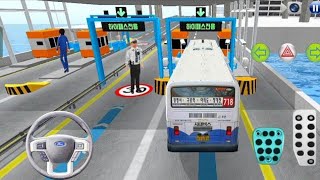 City Bus Parking Simulator 🚌 Difficult CarParking Android GameplayImpossible BusParking Challenge 🚍 screenshot 2