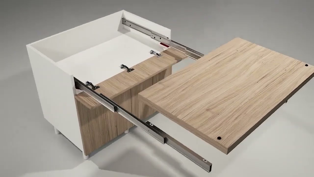 Mesa extraíble para mueble de cocina OPLA FOLDING