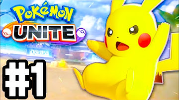 Pokemon Unite Mobile - Gameplay Walkthrough Part 1 - Tutorial (iOS, Android)