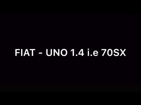 FIAT - UNO 1.4 i.e 70 SX 0-100 km/s test