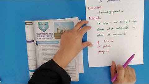 Pollutants and Their Effects, Class 8 Science (Unit 4), Lecture 18 | 🏡 @Ilm Ka Ghar 🏡 |