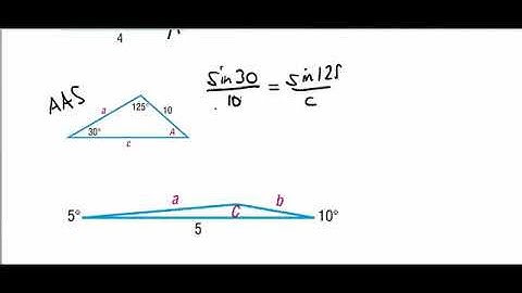 Law of Sines, Solving Triangles ASA, AAS Part 1