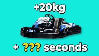 How much does weight REALLY affect your karting times?