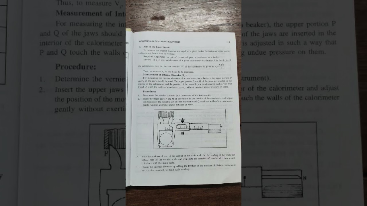 +2 1st year chse physics pratical experiment no 1 part 2 