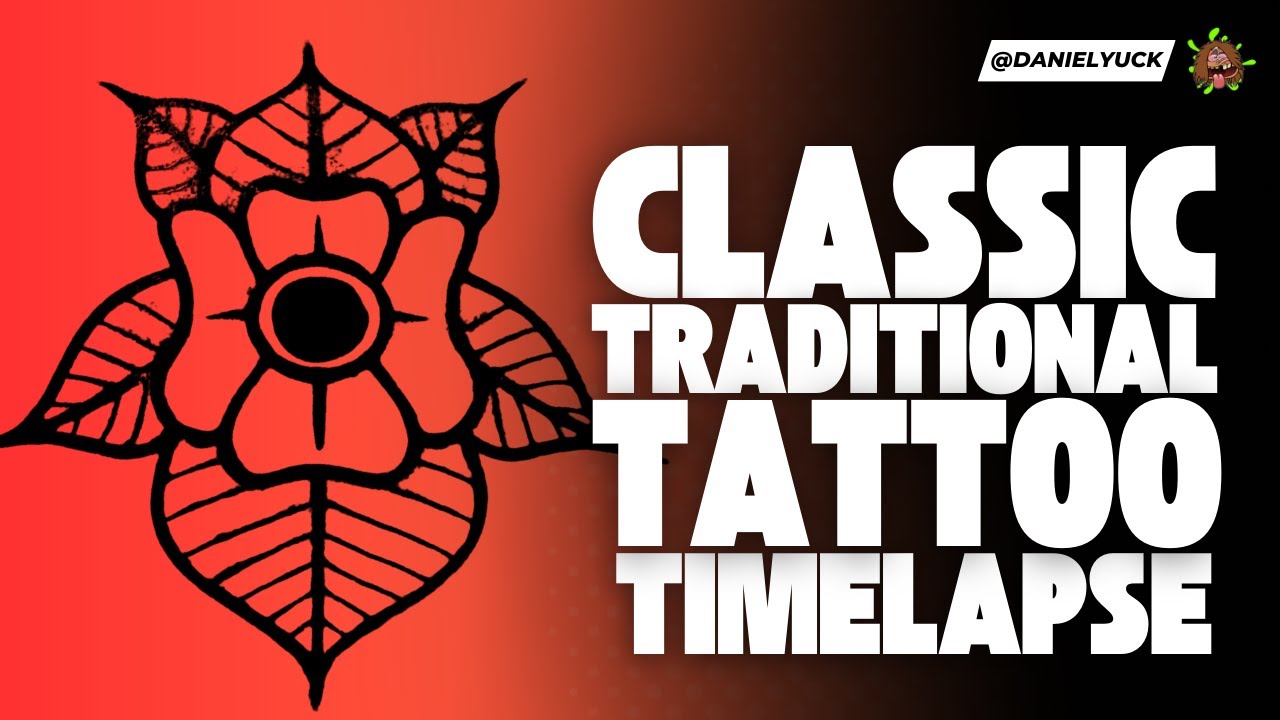 Классическая традиционная татуировка | Татуировка в ускоренном режиме
