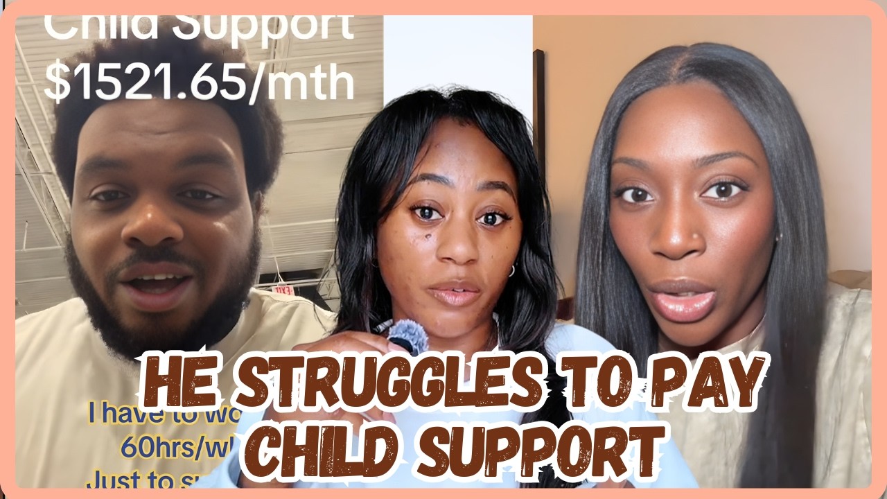 Baby Daddy Of 5 Kids Cries Out About His Struggles To Pay Child Support And Feed Himself - Viral