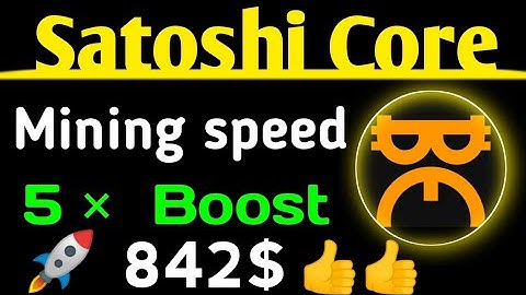 Satoshi core Mining speed 5× Boost 🚀 | BTCs Mining hash card use कैसे करें | Core mining | Btcs hash