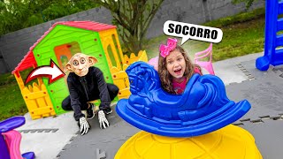 THE PRODUCTION BECAME A MONSTER TO SCARE MY LITTLE SISTER AT THE PLAYGROUND!