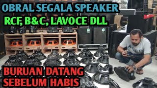 Brewog Obral Segala Speaker  Rcf Bu0026c Lavoce Dll