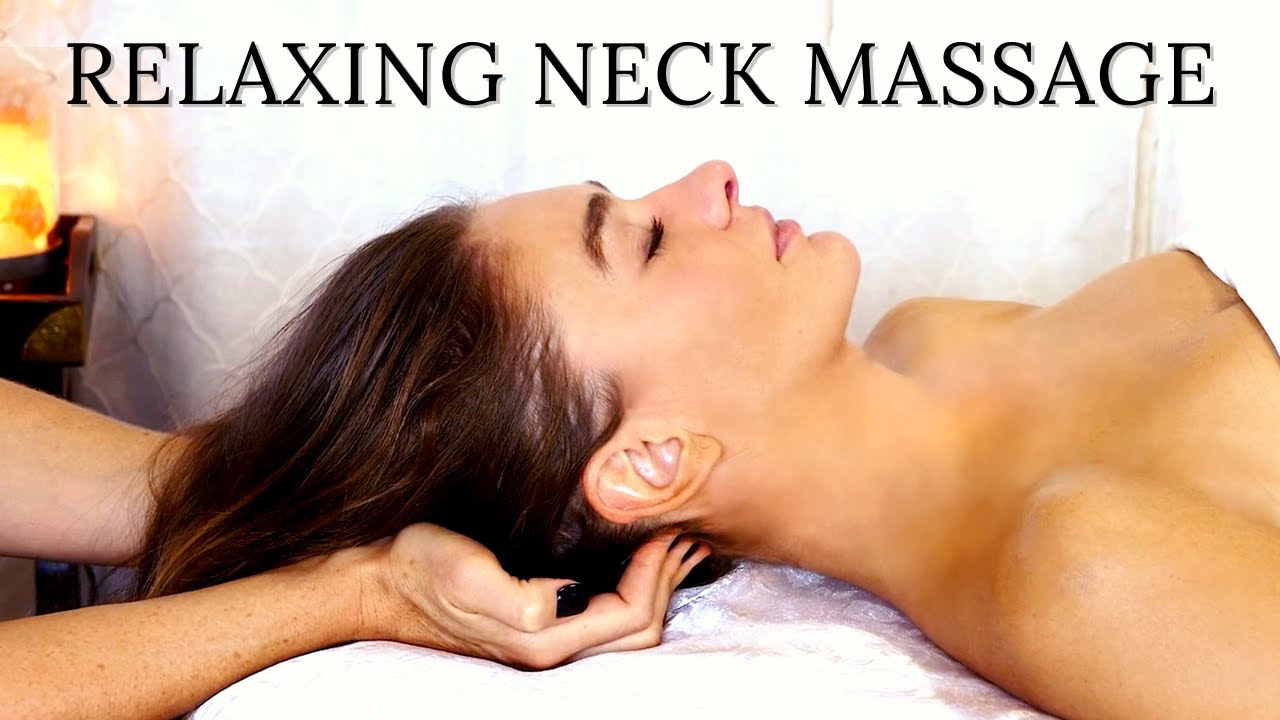 Relaxing NECK and SHOULDER MASSAGE Tutorial 💆 Relax Neck and