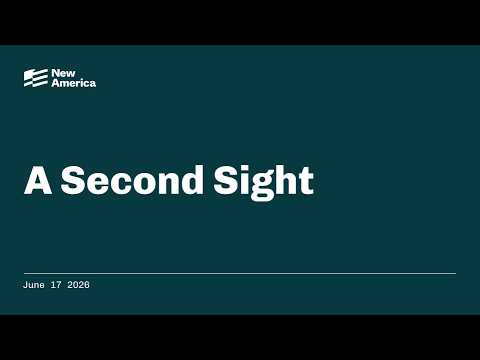 A Second Sight - A conversation with Sarah J. Jackson and Clint Smith