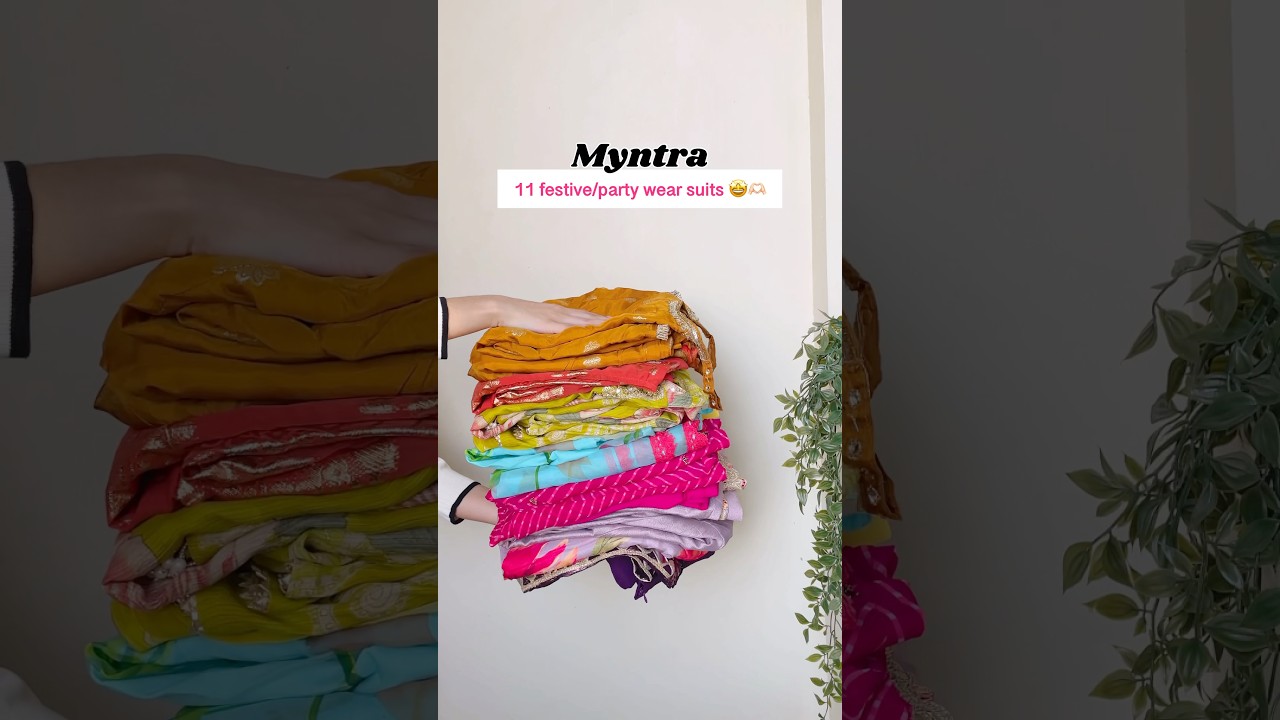 Wedding wear fits ✨🦢 | Myntra Finds | 