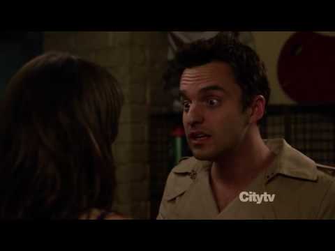 New Girl: Nick & Jess 2x15 #14 (Jess: Just kiss me already/Nick: Not like this!)