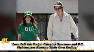 “Love Left the Script: Caterina Scorsone and E.R. Fightmaster Rewrite Their Own Ending”#GreysAnatomy
