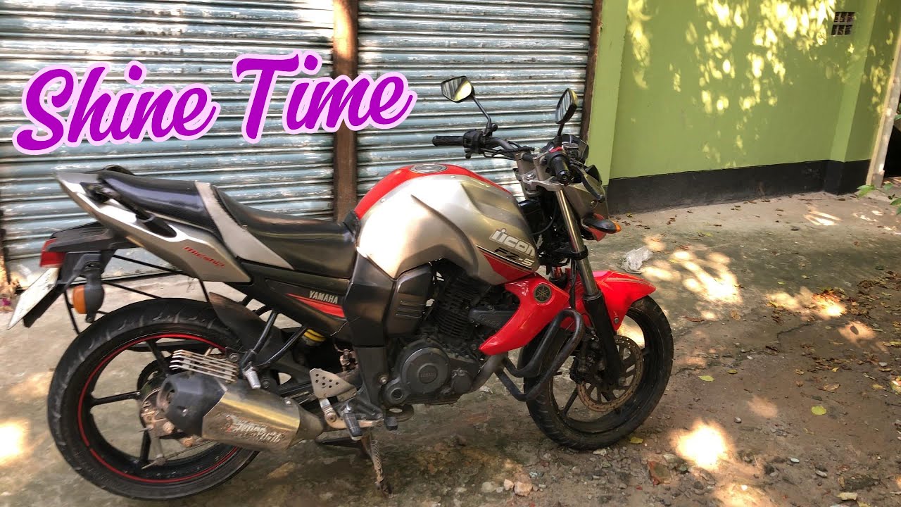 🏍️ Yamaha FZS Full Wash After Months! INSANE Before & After 🤯