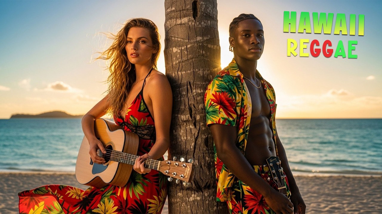 🍍 Tropical Island Reggae – Soft Aloha Beats for Calm Days 🌺