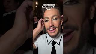 All of the casts were backstage for the opening number of The Tony Awards #tonyawards