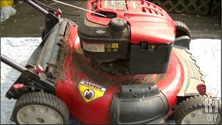 Replacing a Push Mower Start Cord ~ Rick's Tips