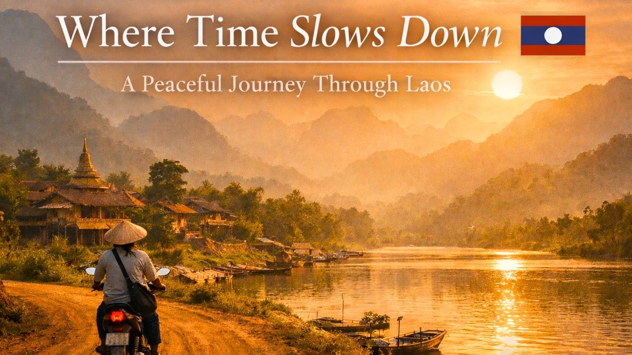 Where the Road Moves Slower | A Quiet Journey Through Laos