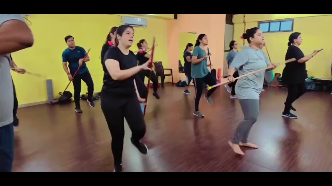 Royal Fitness Studio....Stick Workout