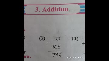 4th std, MATHEMATICS😃 3. ADDITION ☺Part-2 👍💯very easy explaination with solutions☺ 👍💯