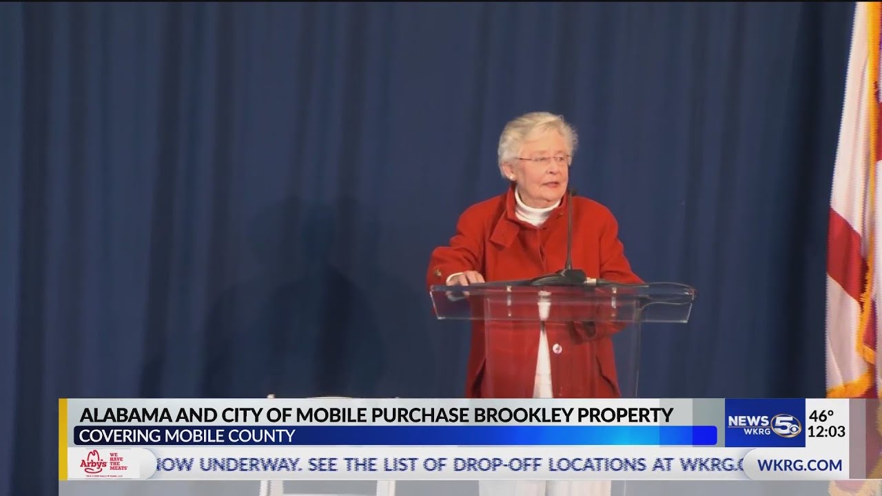 VIDEO State of Alabama, City of Mobile purchase Brookley Property