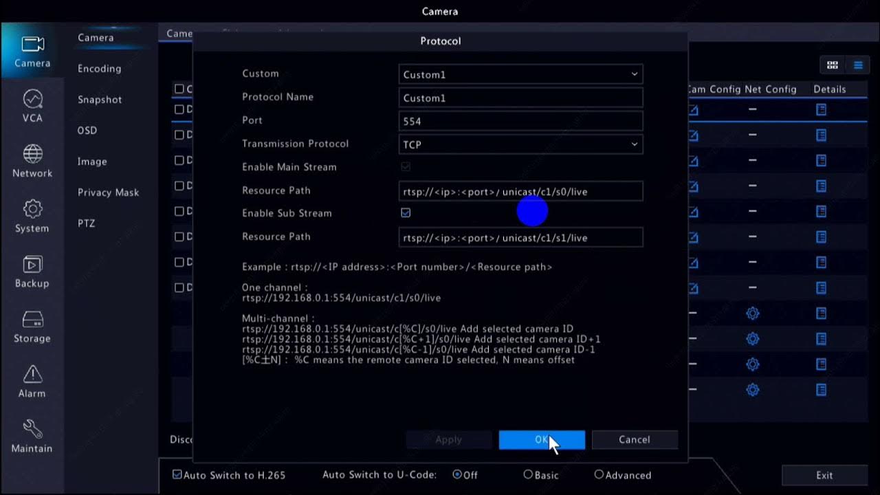【How to】add devices by RTSP in NVR YouTube