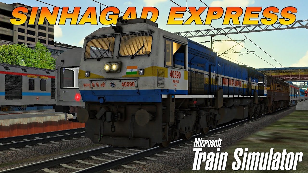 PUNE WDP4D + FAILED KYN WCAM-3 PULLING 11010 SINHAGAD EXPRESS THROUGH MORNING RUSH | LIVE MSTS/OR