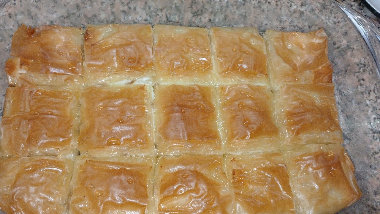 عملت احلي صنيه جلاش بمكونات كلها من البيت شكلهاوطعمه رهيييب❤️