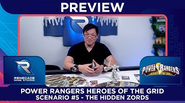 The Hidden Zords - Power Rangers: Heroes of the Grid Scenario Preview