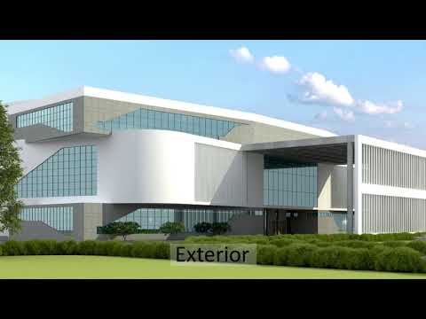 INTERIOR 3D WALK-THROUGH OF 1200 SEATING CAPACITY AUDITORIUM  AT MHOW