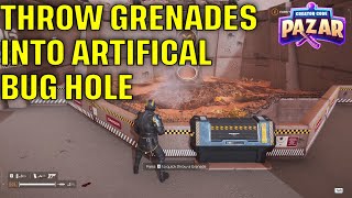 How to Throw Grenades Into the Artificial Bug Hole Helldivers 2 Quick Guide