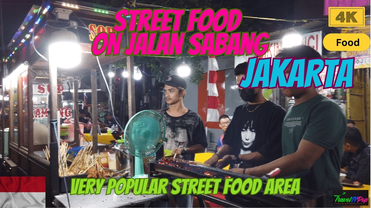 🇮🇩 Jakarta: Checking out Jakarta's street food scene on Sabang Street (Jalan H Agus Salim)
