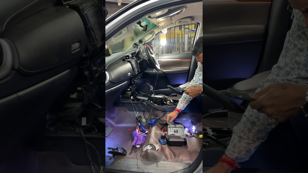 Professional Audio Tuning In Fortuner 