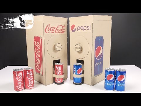 How to <strong>Make</strong> Coca Cola and Pepsi Vending <strong>Machine</strong>