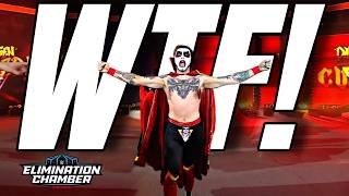 Mystery Crate Revealed Danhausen Arrives Wwe Elimination Chamber Chicago 2026 Breakdown