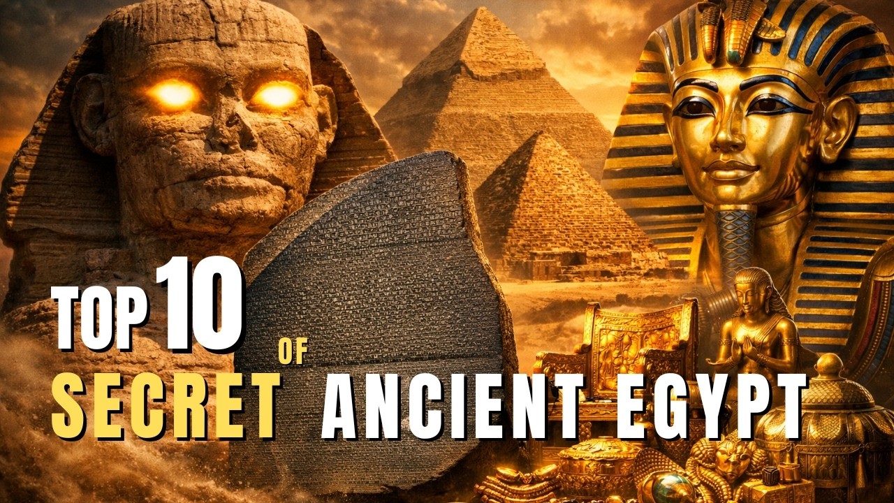 Top 10 Secrets of Ancient Egypt That Changed History Forever - YouTube