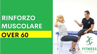 Hai più di 60 anni? Ecco come RINFORZARE I MUSCOLI ! screenshot 4