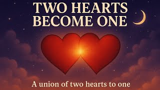💕 Two Hearts Become One | Attract Twin Flame | Manifest Union Affirmations Song | Twin Flame Music 🎶