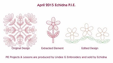 How to Extract & Edit a Design in Embrilliance Enthusiast