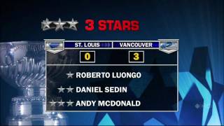 Canucks Vs Blues Game 2 Highlight Package in HD