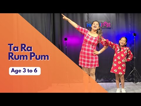 Ta Ra Rum Pum • Easy Kids Choreography • Rhythmus HappyFeet - YouTube