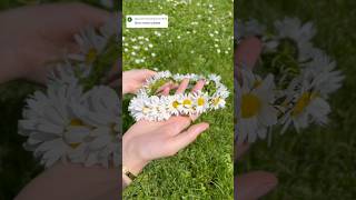 How to make a Daisy Crown #diy #ideas #craft