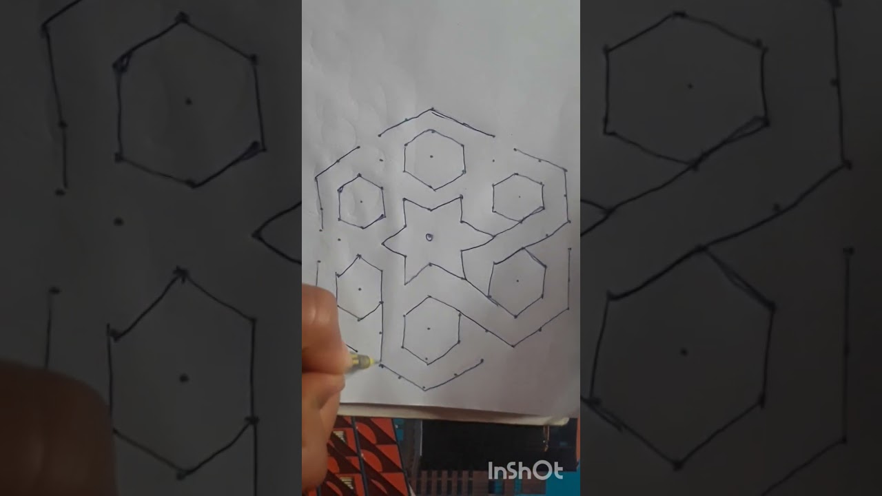 Beautiful rangoli video @super designs @vairl video @trending rangoli video @daily wear rangoli 