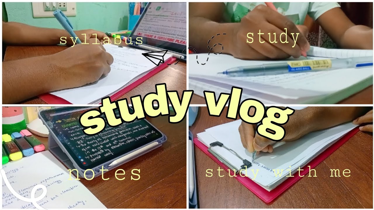 Study vlog 📚 || as a bsc student ⭐ #studyvlog #study - YouTube