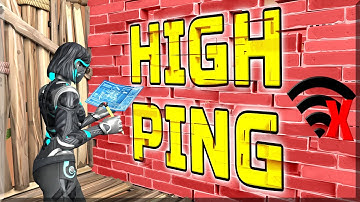 How to Play with HIGH PING - Fortnite Tips & Tricks